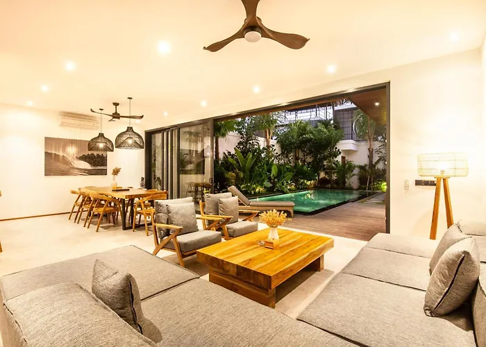 New 4Br Villa 200M To The Beach Canggu 坎古