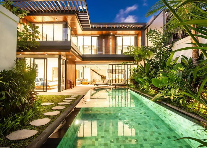 New 4Br Villa 200M To The Beach Canggu 别墅